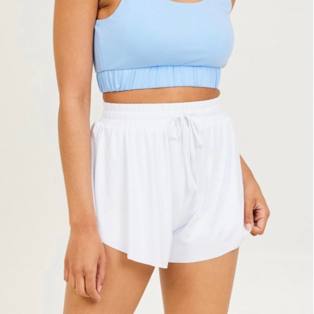 Altar’d State AS revival athletic shorts - white